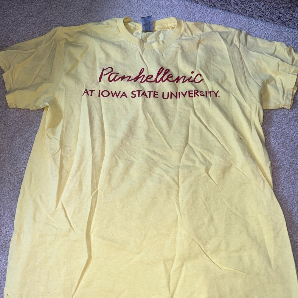 Panhellenic Yellow T-Shirt